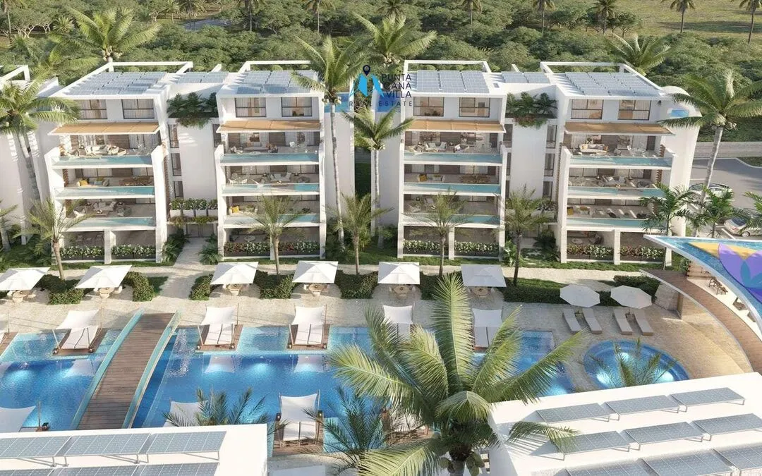 Vista Cana, Two Bedroom Condo For Sale In Bavaro, Punta Cana, Vibes Waterfall Residences ()