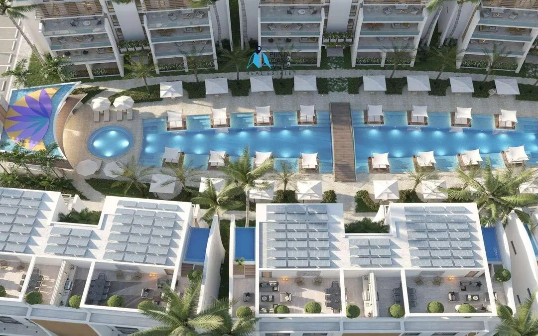 Vista Cana, Two Bedroom Condo For Sale In Bavaro, Punta Cana, Vibes Waterfall Residences ()