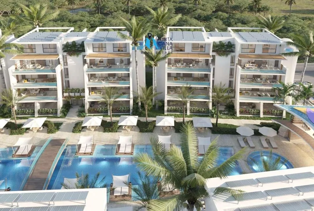 Vista Cana, Two Bedroom Penthouse For Sale In Bavaro, Punta Cana, Vibes Waterfall Residences ()