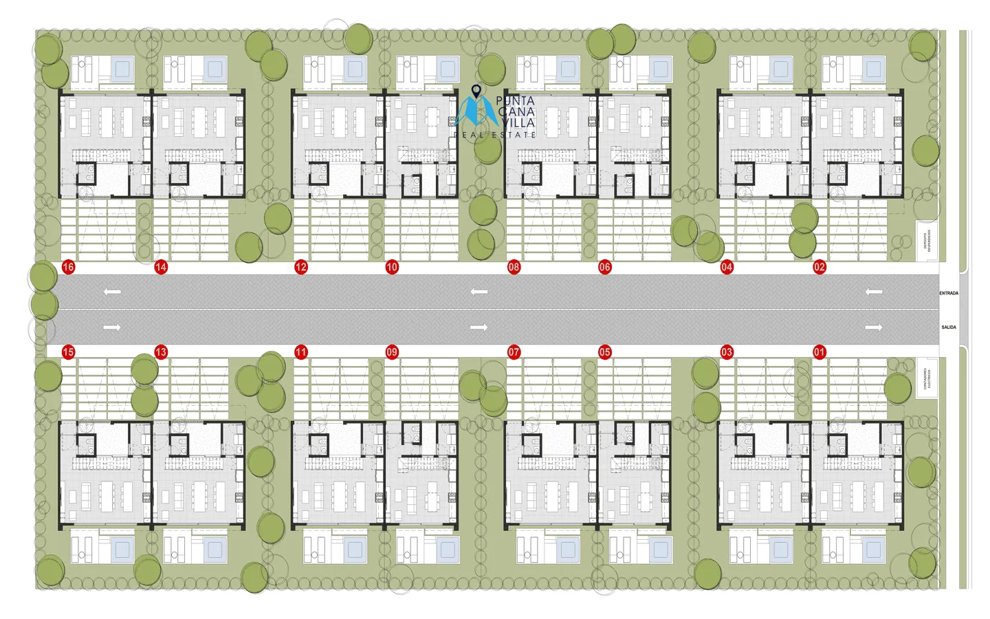 Vista Cana, Two Bedroom Townhouse For Sale In Bavaro, Punta Cana, Sol de Cana Residences ()