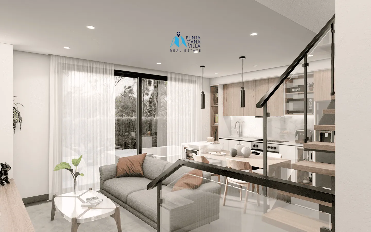 Vista Cana, Two Bedroom Townhouse For Sale In Bavaro, Punta Cana, Sol de Cana Residences ()