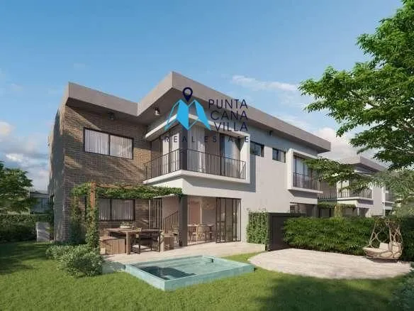 Vista Cana, three bedroom townhouse for sale in Bavaro, Punta Cana, Parque de las Canas ()