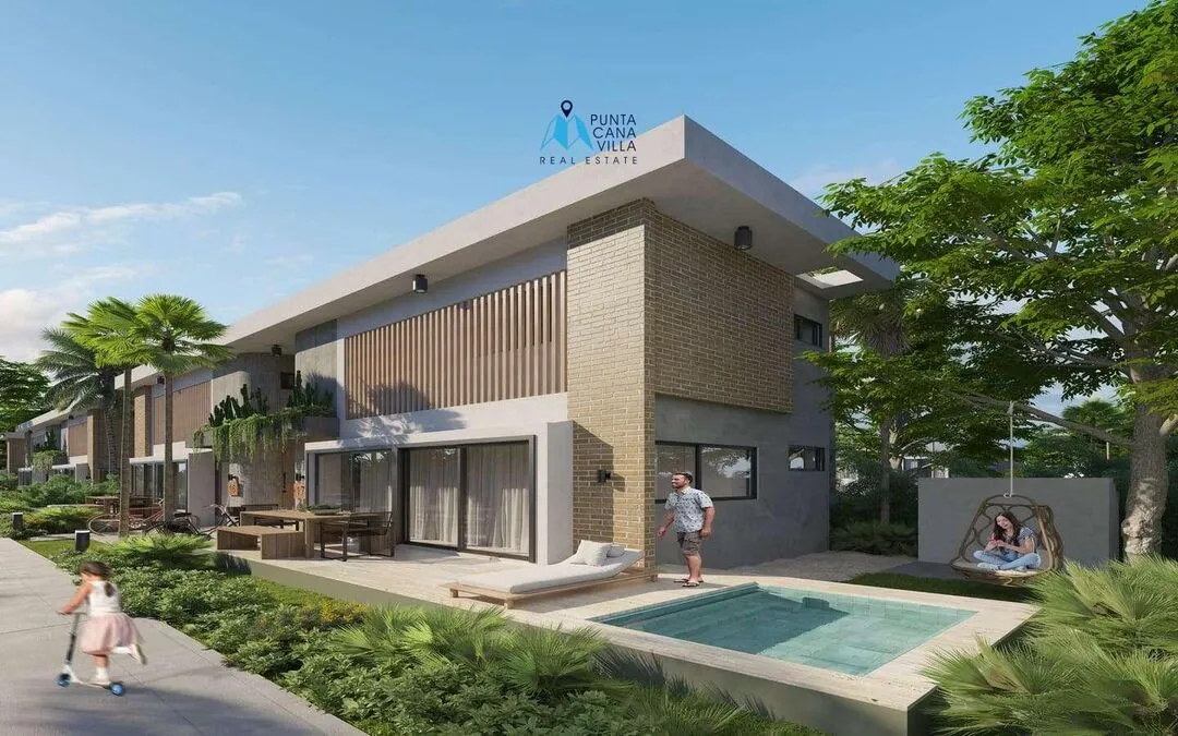 Vista Cana, casa duplex de dos dormitorios en venta en Punta Cana