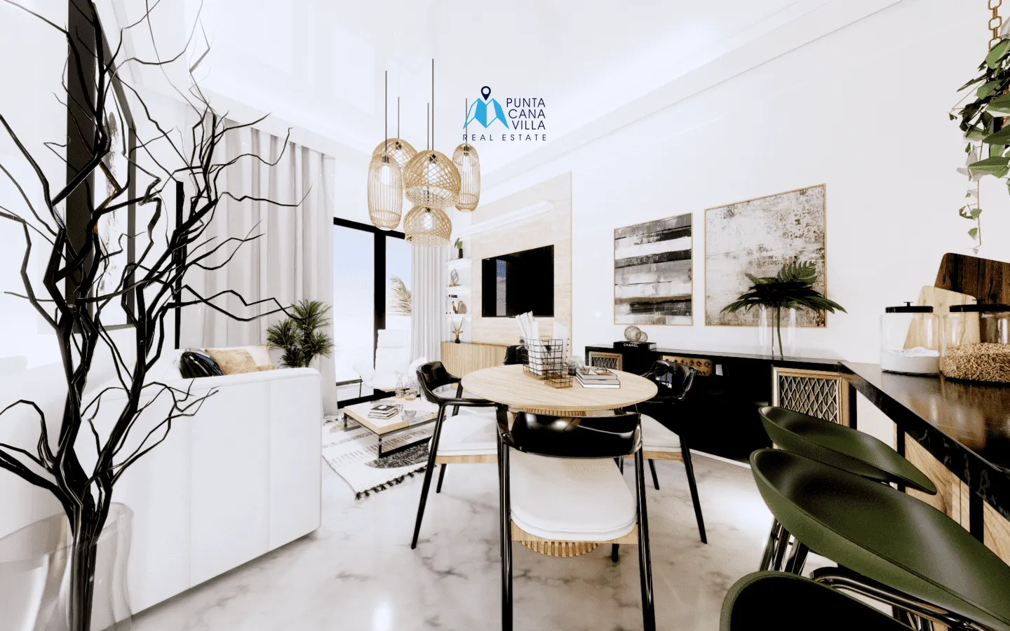 Vistancia Caribe Residences, Condo d’une chambre à vendre à Bavaro, Punta Cana
