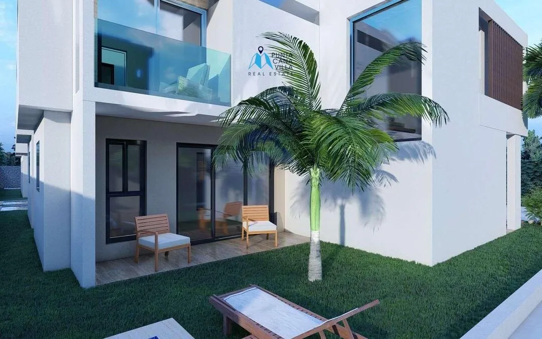Se vende en Bávaro, Villa de tres habitaciones en Punta Cana