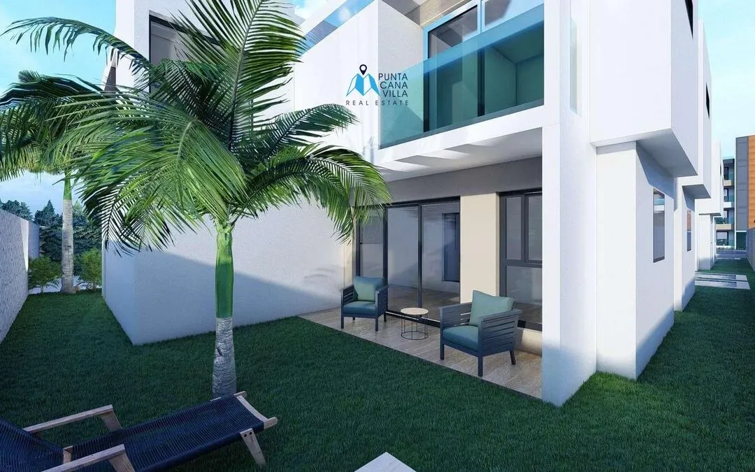 Se vende en Bávaro, Villa de tres habitaciones en Punta Cana