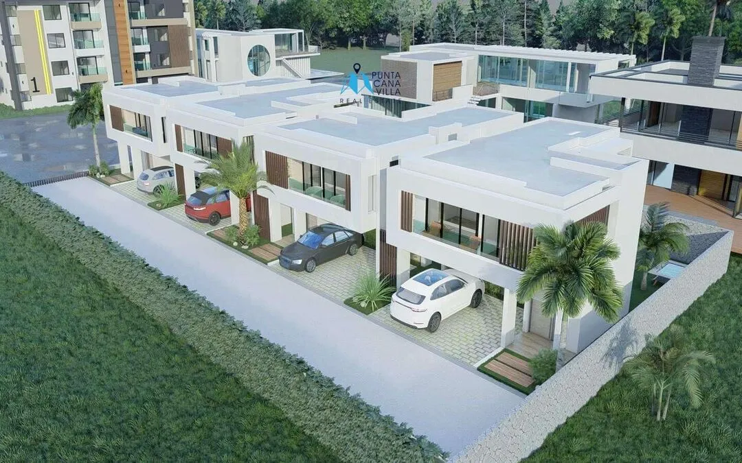 Se vende en Bávaro, Villa de tres habitaciones en Punta Cana
