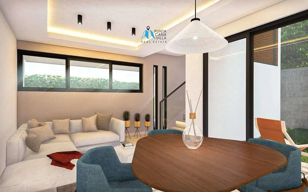 Se vende en Bávaro, Villa de tres habitaciones en Punta Cana