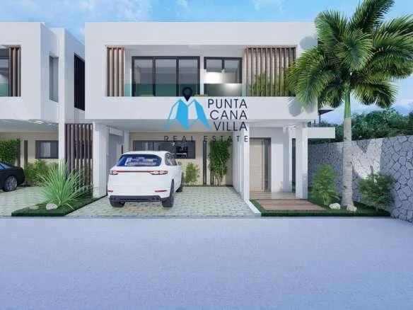 Bavaro, three bedroom villa for sale in Punta Cana, Laura Cristina Residences ()