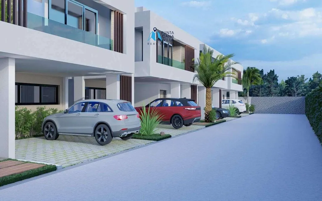 Se vende en Bávaro, Villa de tres habitaciones en Punta Cana