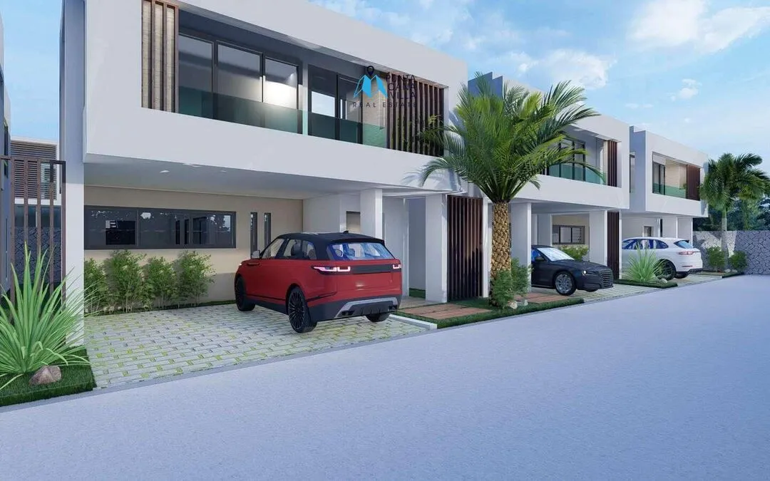Se vende en Bávaro, Villa de tres habitaciones en Punta Cana