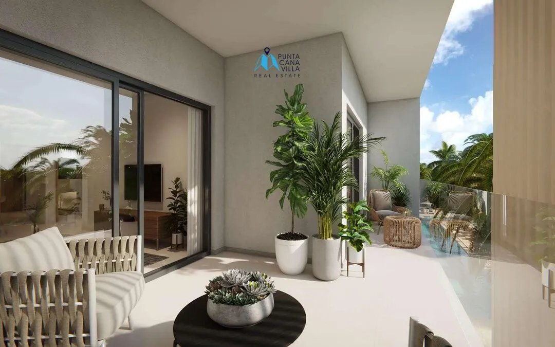 El Cortecito, Apartamento de dos habitaciones en venta en Bavaro, Punta Cana