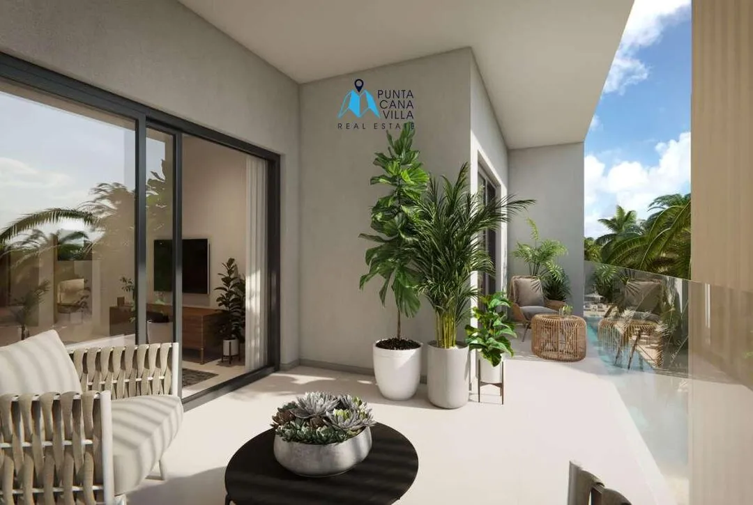 El Cortecito, two bedroom penthouse for sale in Bavaro, Punta Cana, Born ()