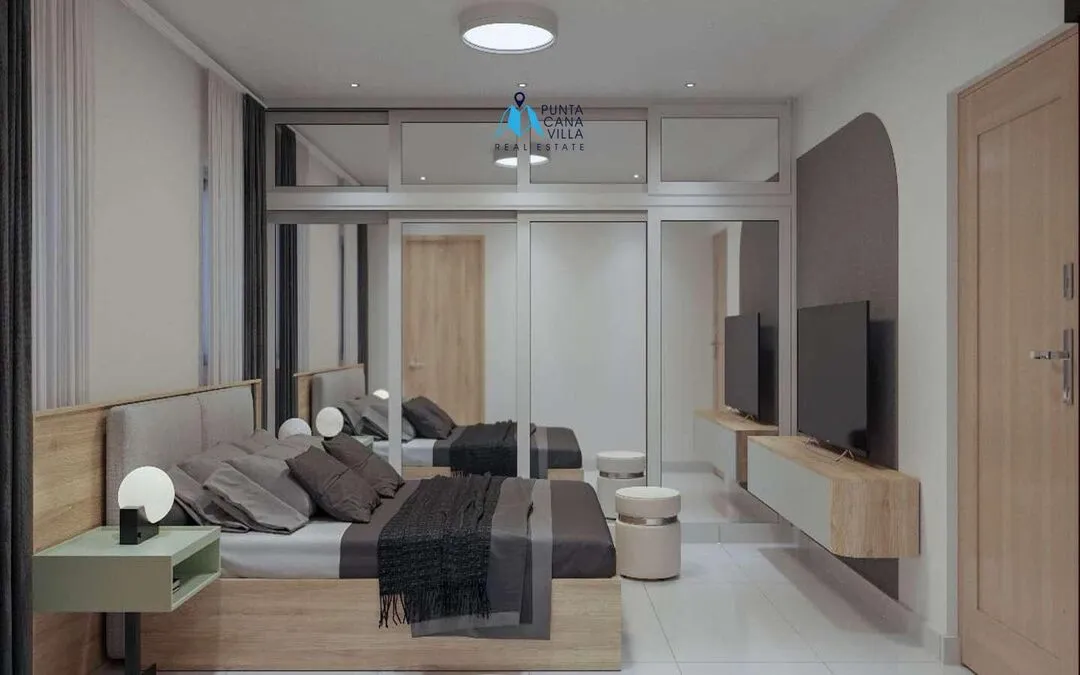 Se vende en Bavaro, apartamento de una habitación en Punta Cana