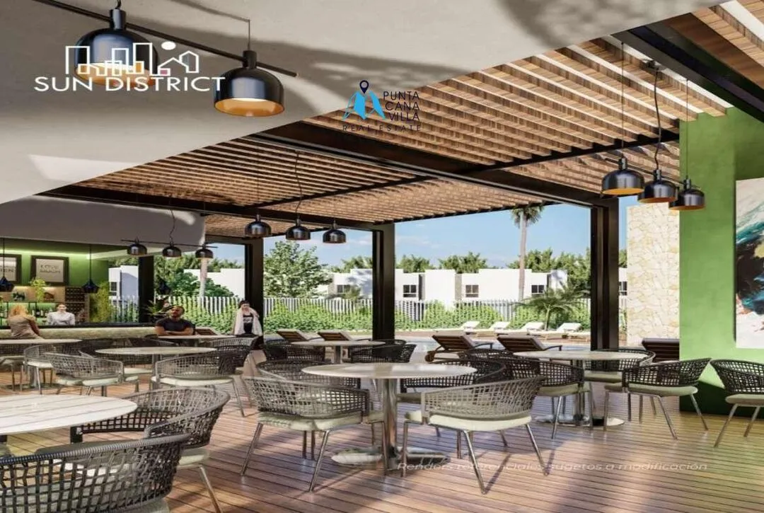 For sale in Bavaro, three bedroom sunset villa in Punta Cana, Sunset Gardens ()