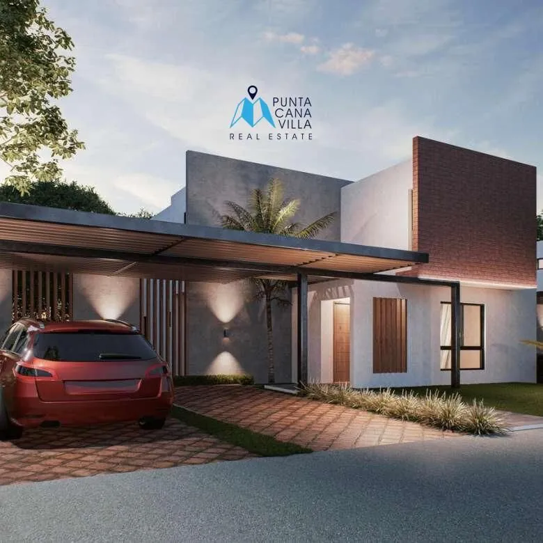 For sale in Bavaro, three bedroom sunset villa in Punta Cana, Sunset Gardens ()