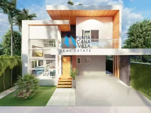 For sale in Bavaro, three bedroom villa in Punta Cana, Paradise Village