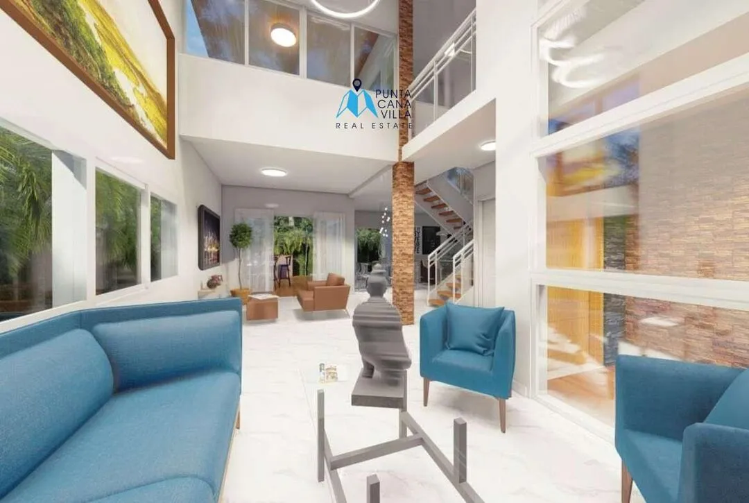 For sale in Bavaro, three bedroom villa in Punta Cana, Paradise Village ()