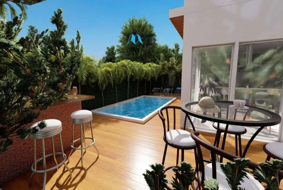 For sale in Bavaro, three bedroom villa in Punta Cana, Paradise Village ()