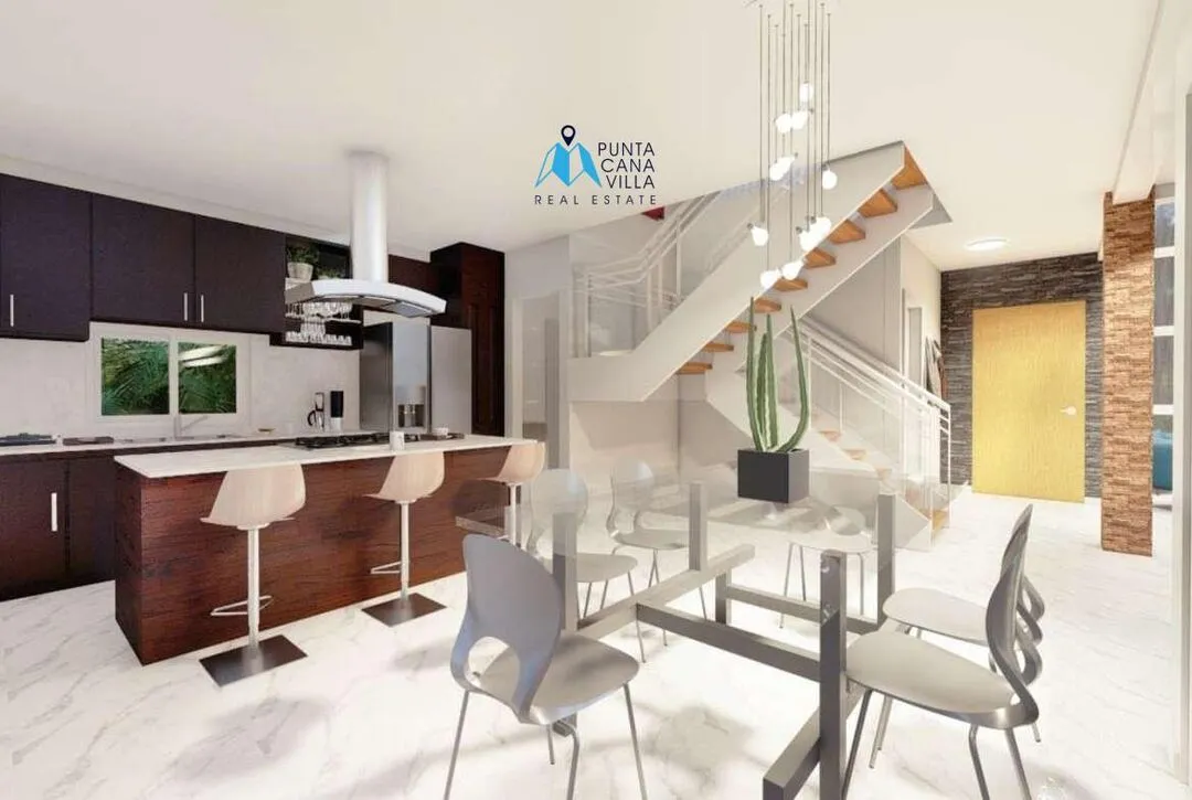 For sale in Bavaro, three bedroom villa in Punta Cana, Paradise Village ()