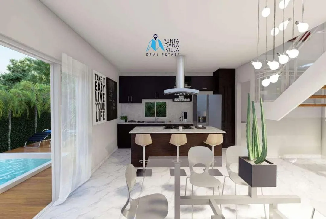 For sale in Bavaro, three bedroom villa in Punta Cana, Paradise Village ()