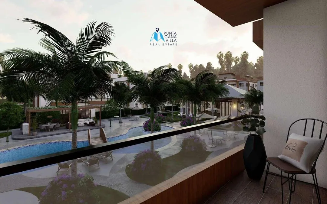 Gold Reef City: En venta en Punta Cana, apartamento de dos habitaciones en Bávaro