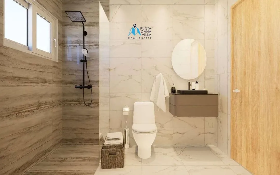 Gold Reef City: En venta en Punta Cana, apartamento de dos habitaciones en Bávaro