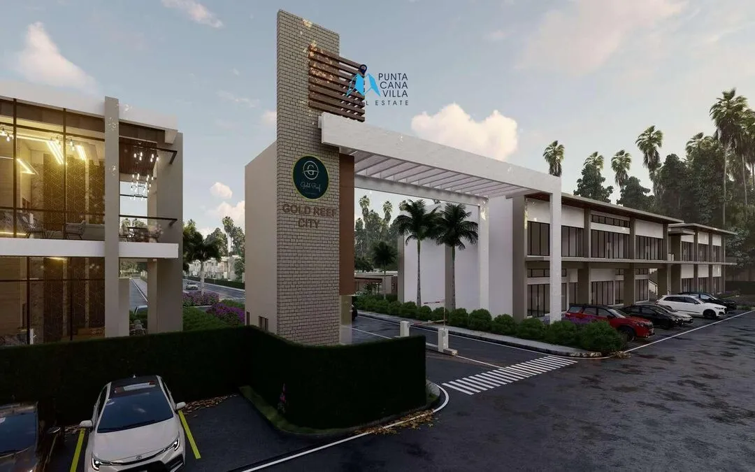 Gold Reef City: En venta en Punta Cana, apartamento de dos habitaciones en Bávaro
