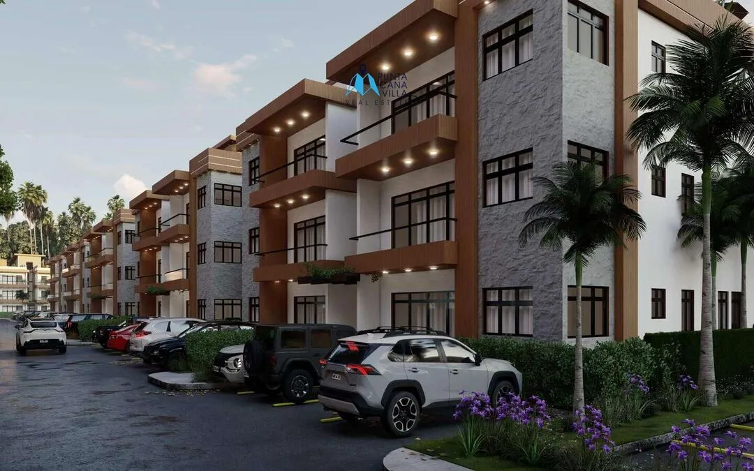 Gold Reef City: En venta en Punta Cana, apartamento de dos habitaciones en Bávaro