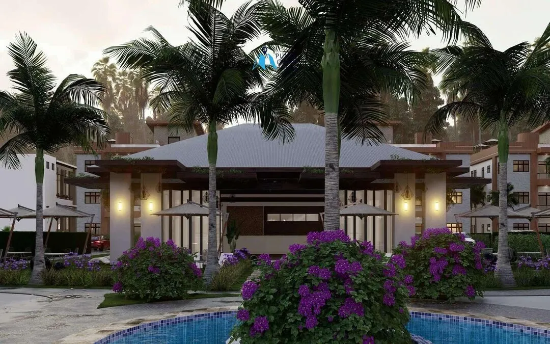 Gold Reef City: En venta en Punta Cana, apartamento de dos habitaciones en Bávaro