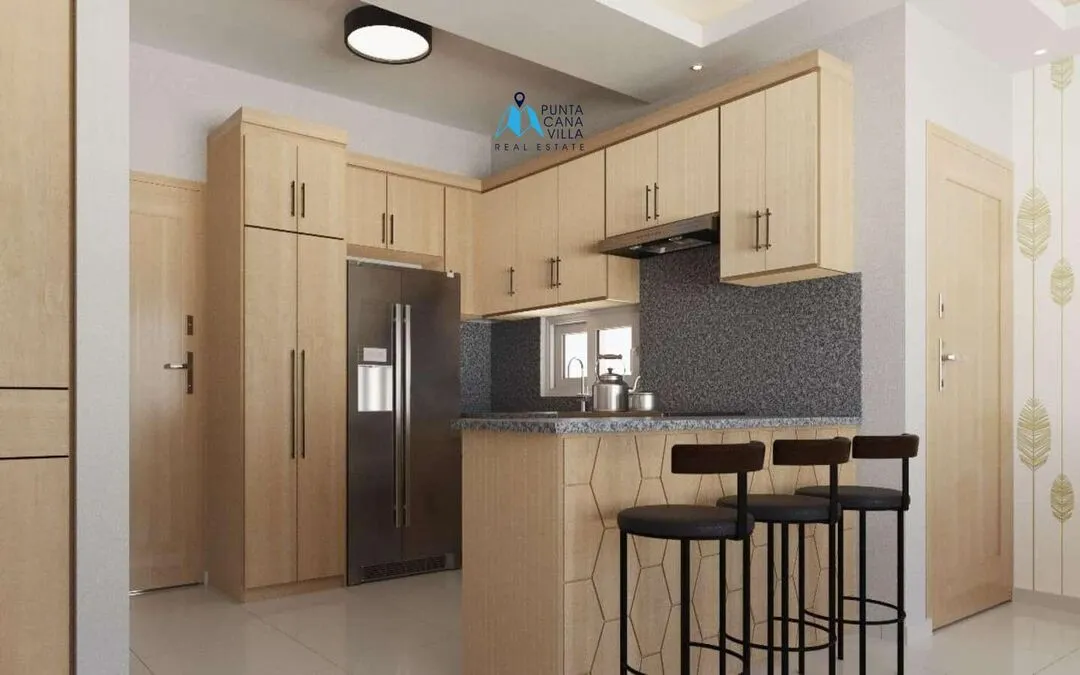 Gold Reef City: En venta en Punta Cana, apartamento de dos habitaciones en Bávaro