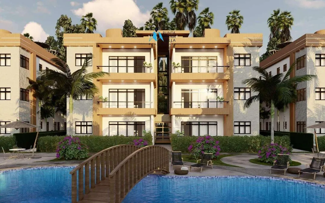 Gold Reef City: En venta en Punta Cana, apartamento de dos habitaciones en Bávaro