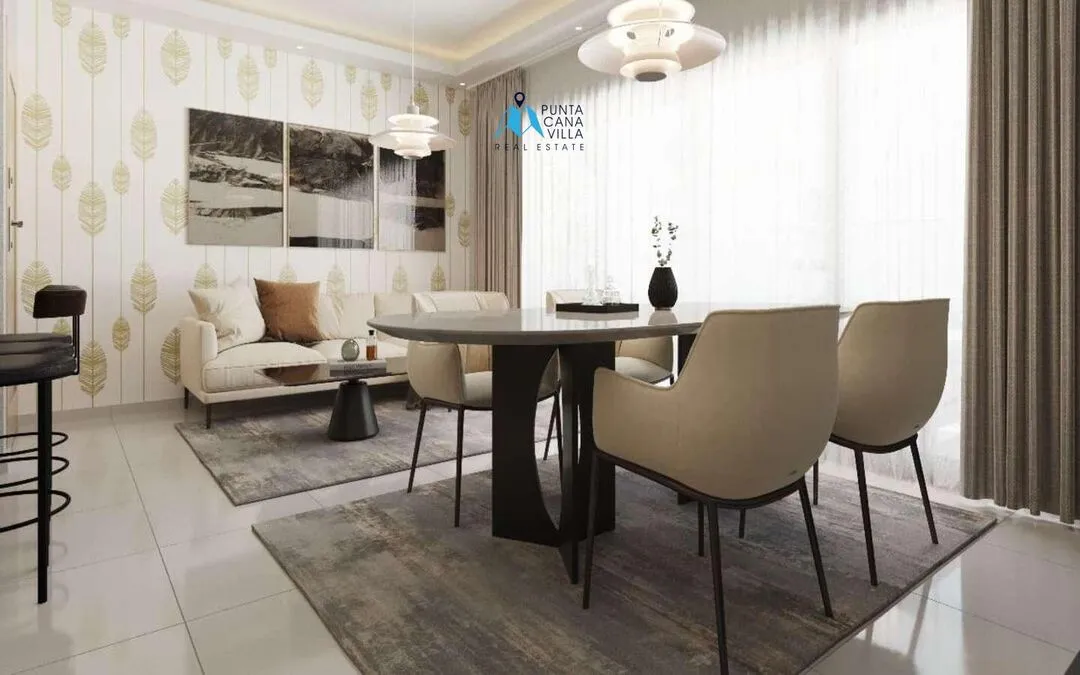 Gold Reef City: En venta en Punta Cana, apartamento de dos habitaciones en Bávaro