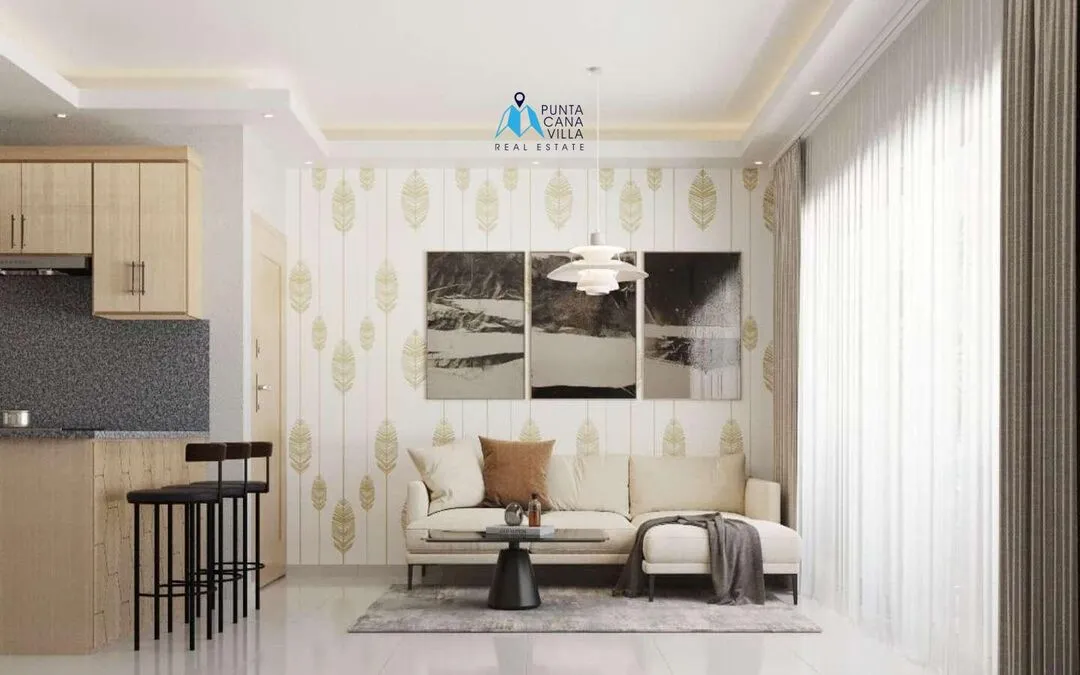 Gold Reef City: En venta en Punta Cana, apartamento de dos habitaciones en Bávaro