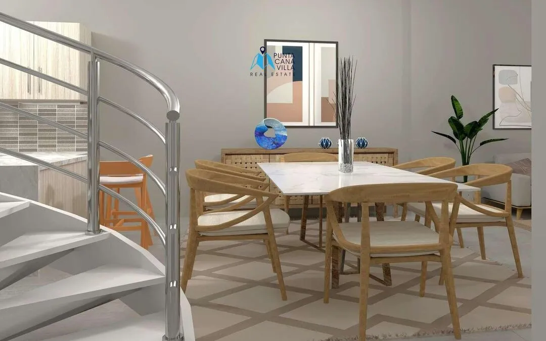 Se vende en Bavaro, apartamento de dos habitaciones en Punta Cana