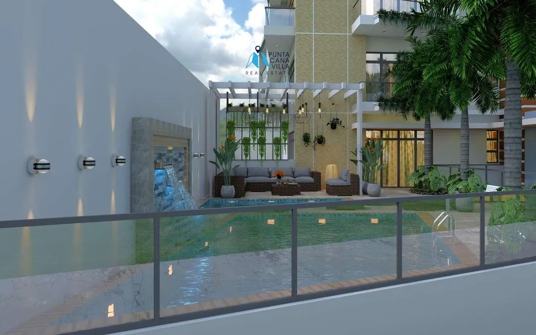 Se vende en Bavaro, apartamento de dos habitaciones en Punta Cana