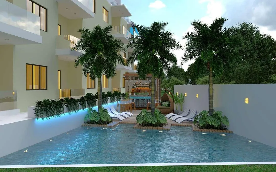 For sale in Bavaro, two bedroom apartments in Punta Cana, Gold Reef ()