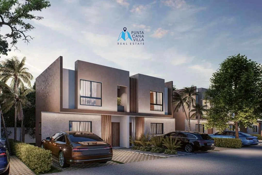 For sale in Bavaro, two bedroom aurora townhouse in Punta Cana, Sunset Gardens ()
