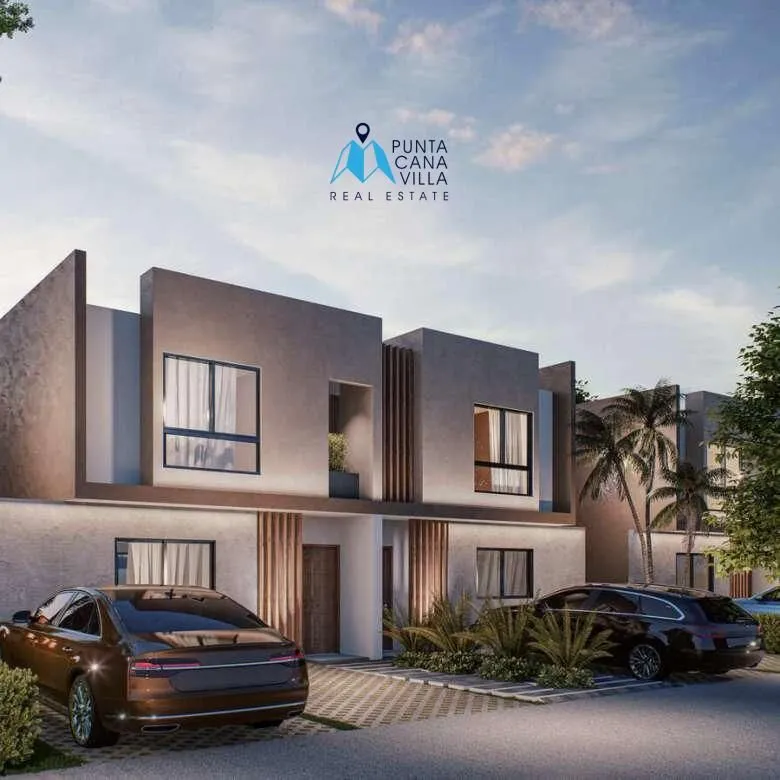 For sale in Bavaro, two bedroom aurora townhouse in Punta Cana, Sunset Gardens ()