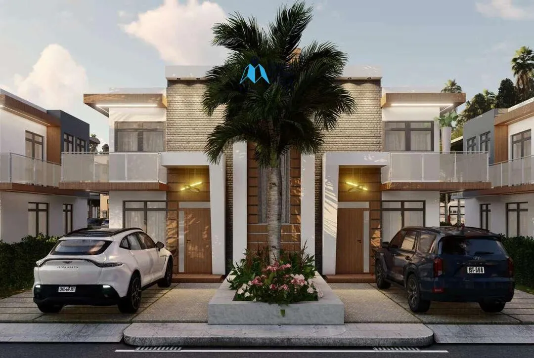 For sale in Bavaro, two bedroom townhouse in Punta Cana, Gold Reef City ()