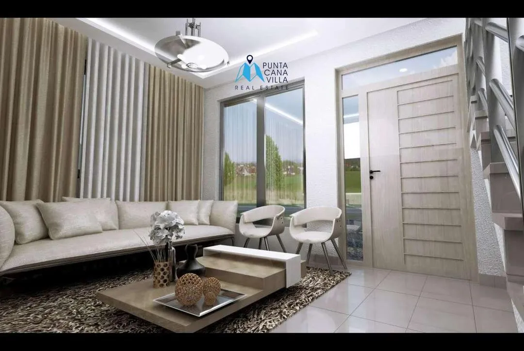 For sale in Bavaro, two bedroom townhouse in Punta Cana, Gold Reef City ()