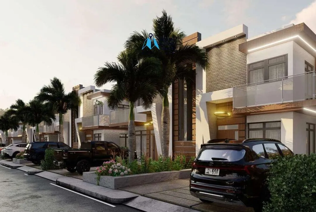For sale in Bavaro, two bedroom townhouse in Punta Cana, Gold Reef City ()