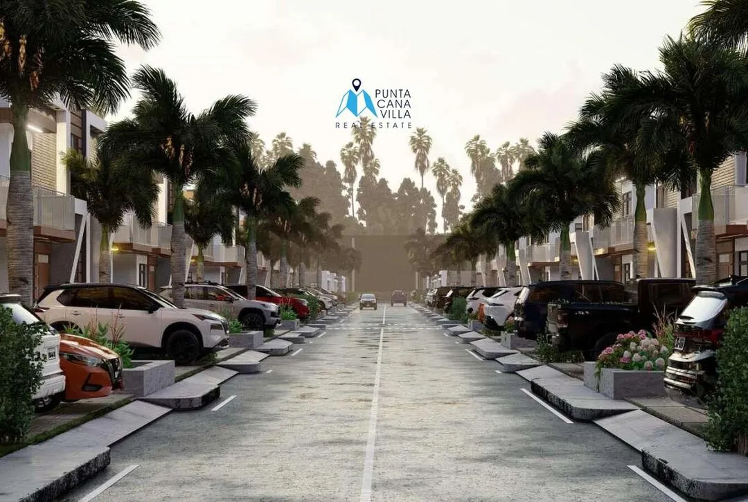 For sale in Bavaro, two bedroom townhouse in Punta Cana, Gold Reef City ()