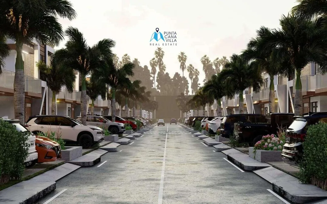 Se vende en Punta Cana, casa adosada de dos habitaciones en Bávaro