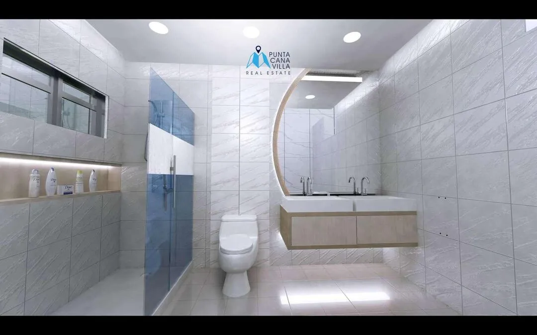 Se vende en Punta Cana, casa adosada de dos habitaciones en Bávaro