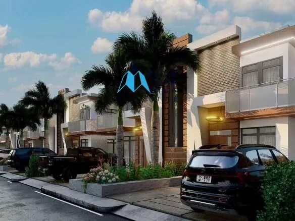 For sale in Bavaro, two bedroom townhouse in Punta Cana, Gold Reef City ()