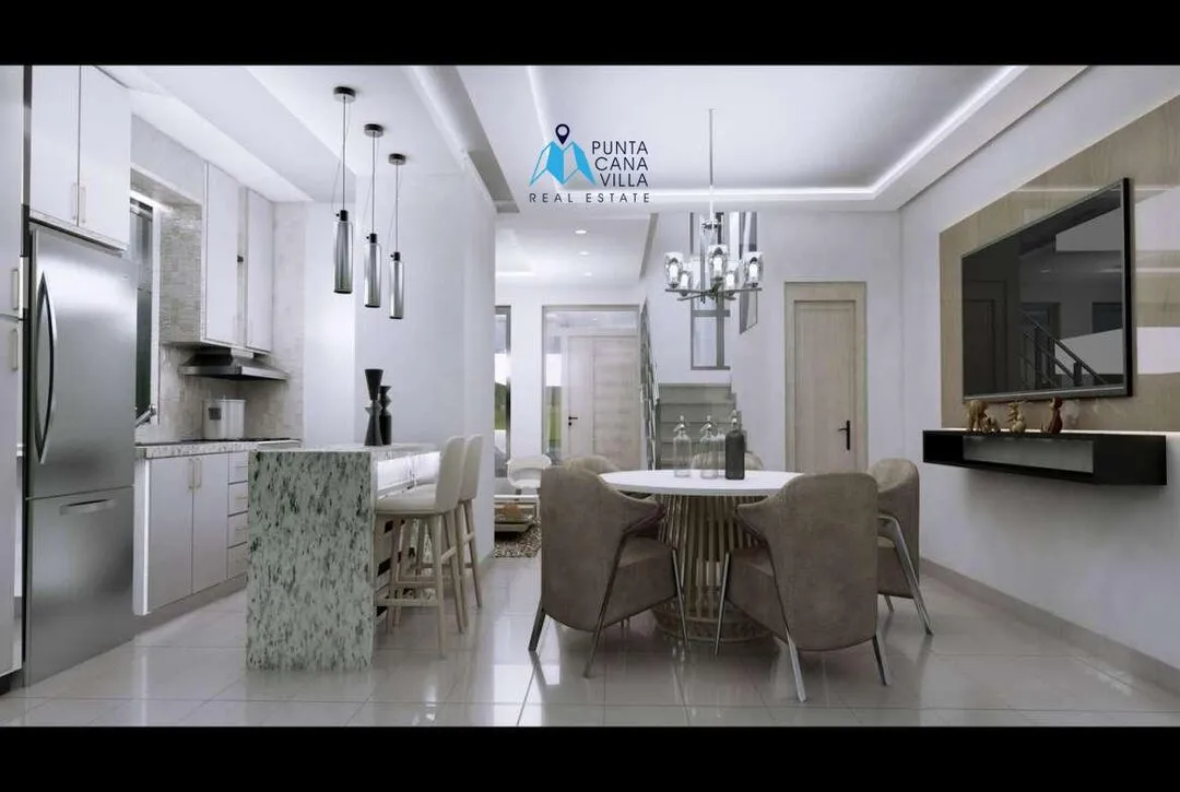 For sale in Bavaro, two bedroom townhouse in Punta Cana, Gold Reef City ()