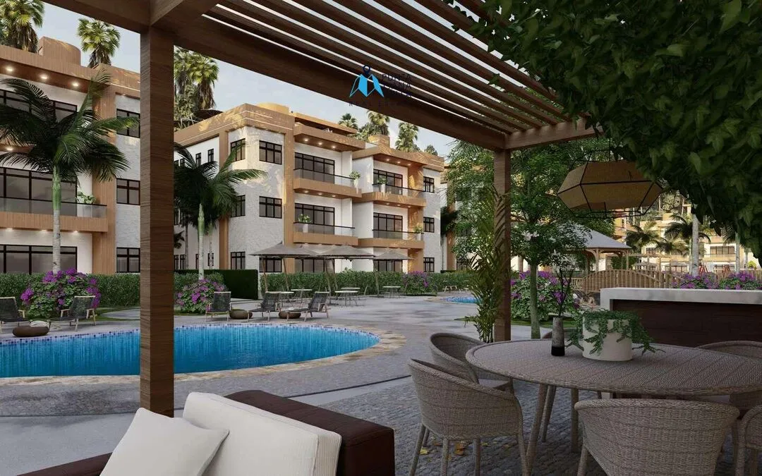 Se vende en Punta Cana, Villa de tres dormitorios en Bavaro