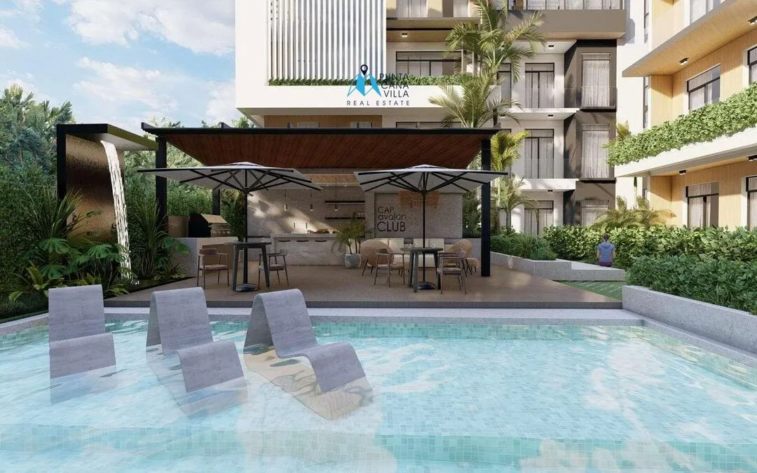 Se vende en Ciudad Las Canas, Apartamento de dos habitaciones en Cap Cana