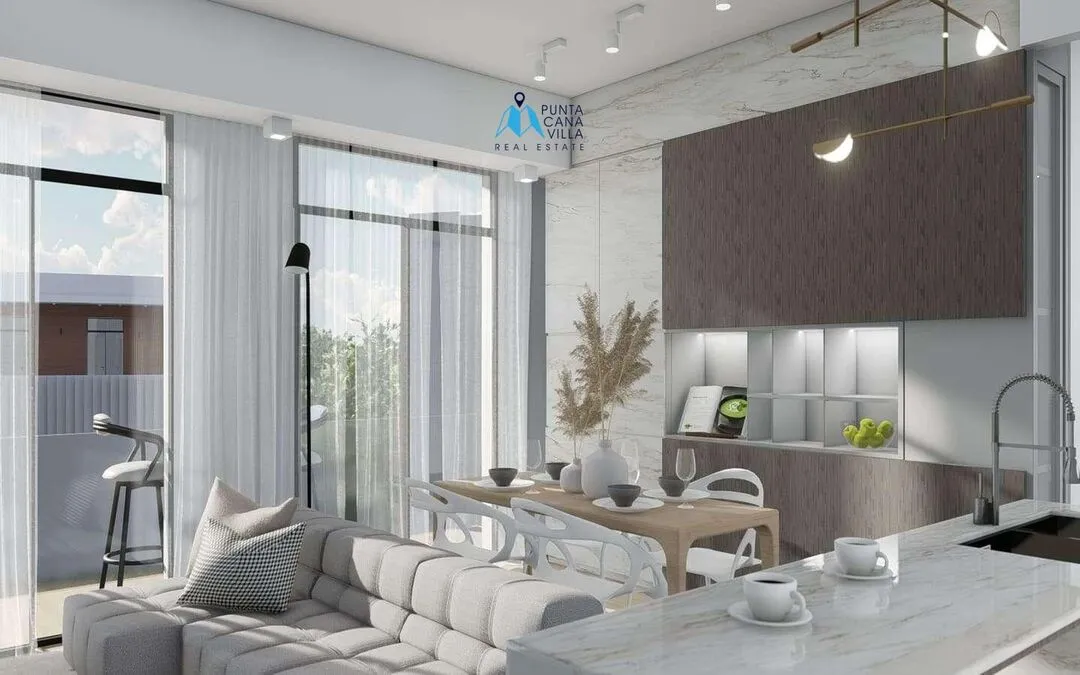 Se vende en Ciudad Las Canas, Apartamento de dos habitaciones en Cap Cana